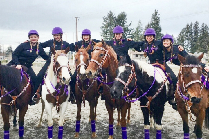 Columbia River, equestrian team
