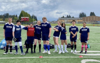 Special Olympics unified sports at Skyview High School